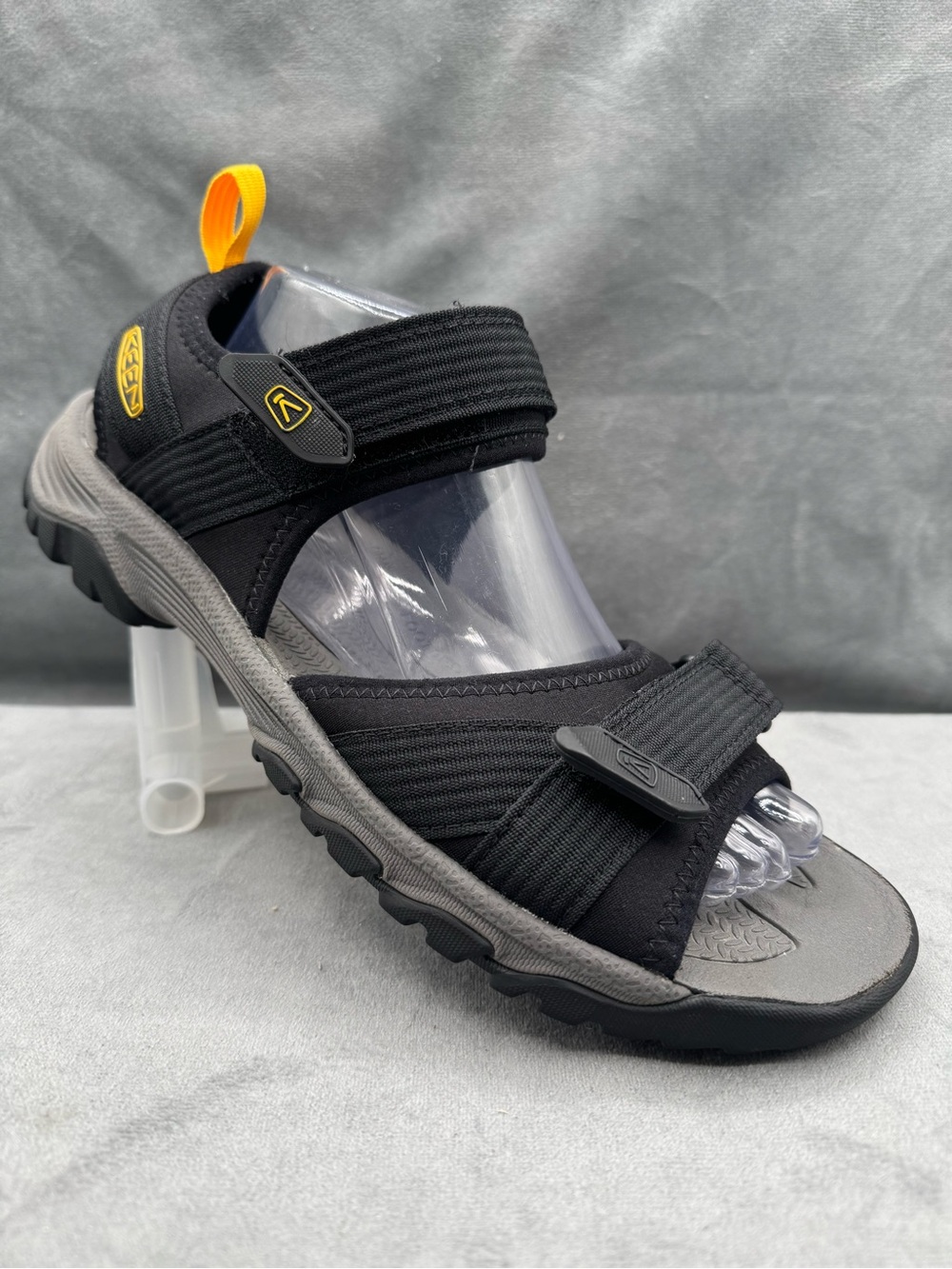 KEEN Targhee III Open Toe H2 Sandals Men’s Size 10.5 Black Gray Hiking Water